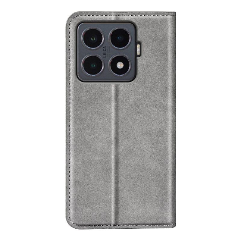 Flip Case Xiaomi 15t Pro Handyhülle Lederoptik