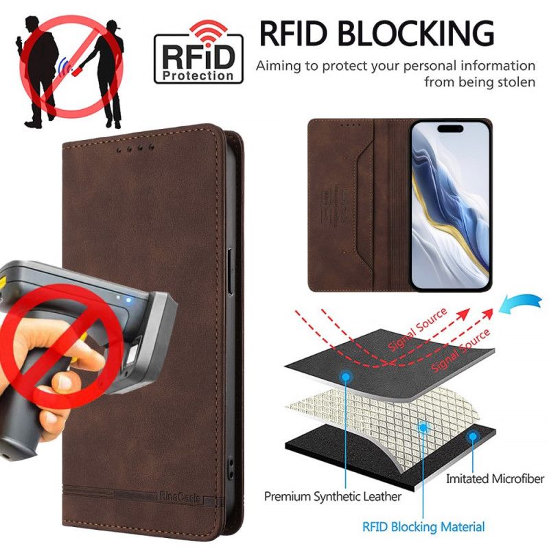 Flip Case Xiaomi 15t Pro Rfid-blockierung