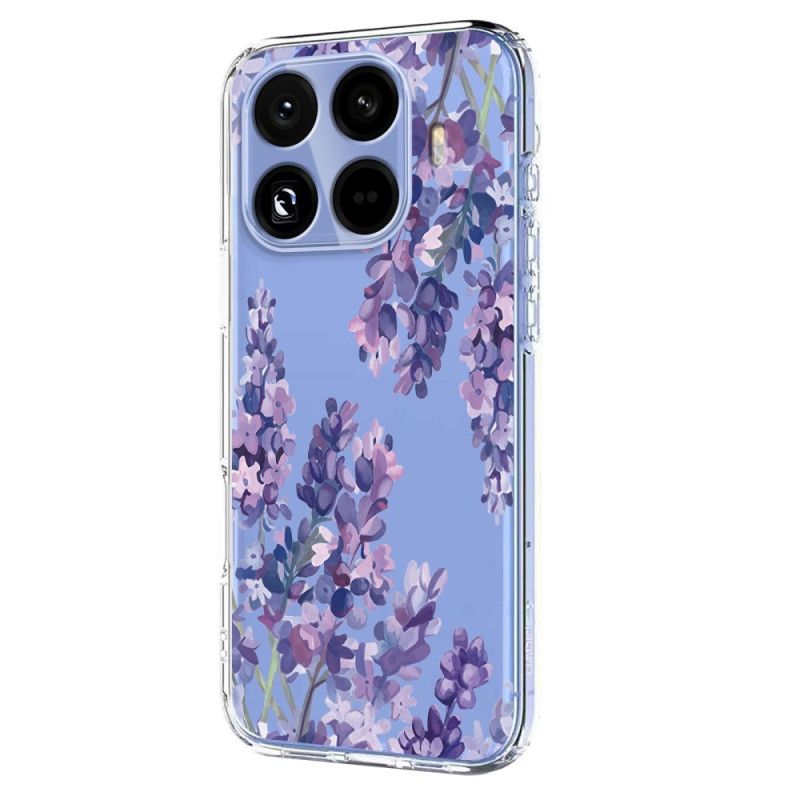 Hülle Für Xiaomi 15t Pro Transparentes Blumenmuster