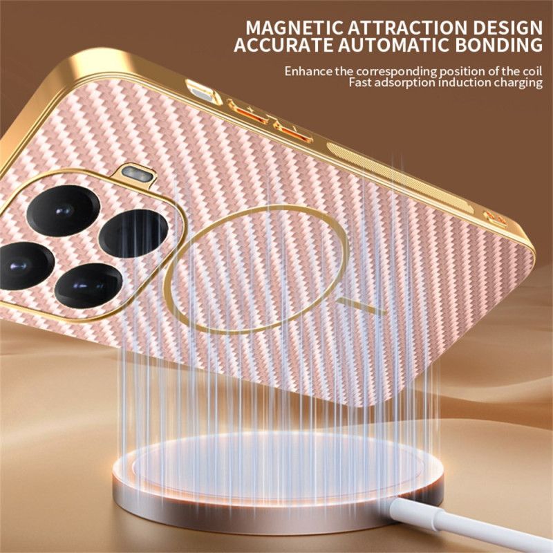 Hülle Xiaomi 15t Pro Handyhülle Kohlefaserstruktur