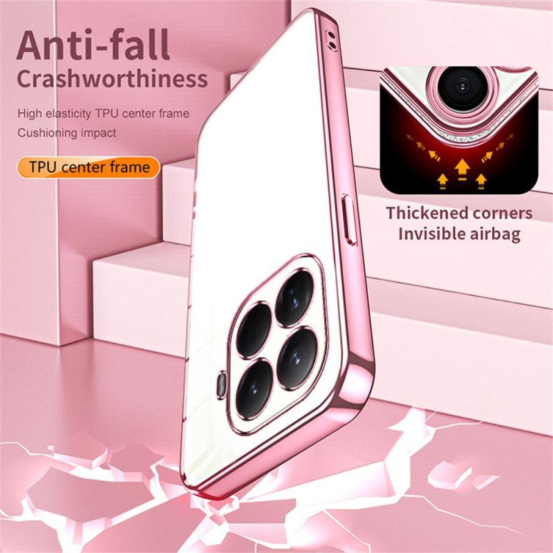 Hülle Xiaomi 15t Pro Handyhülle Rahmen In Metalloptik