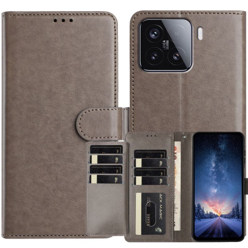 Lederhüllen Für Xiaomi 15t Pro 8 Kartenfächer Halter