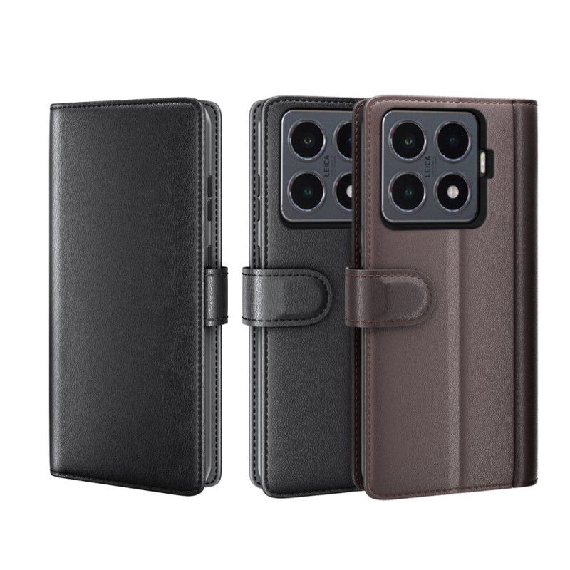 Lederhüllen Für Xiaomi 15t Pro Echtleder