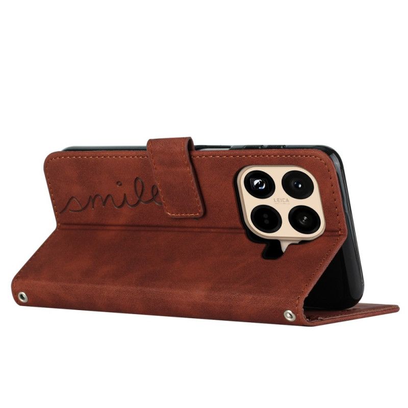 Lederhüllen Für Xiaomi 15t Pro Lächeln