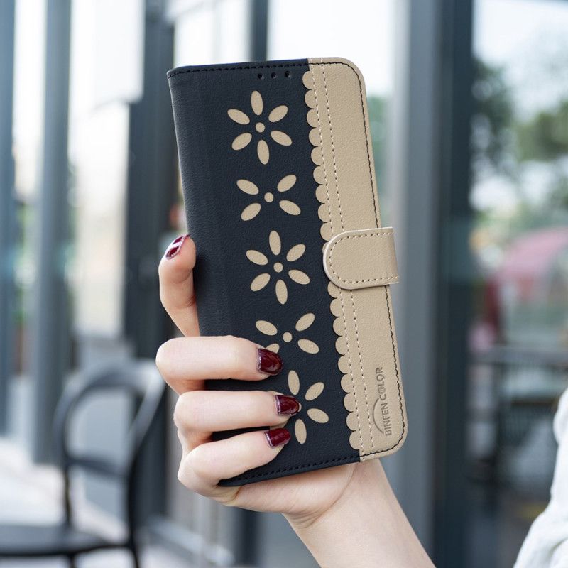 Lederhüllen Xiaomi 15t Pro Floral Binfen Color