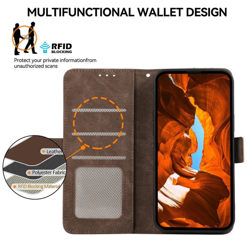 Lederhüllen Xiaomi 15t Pro Handyhülle Abeel Rfid-geldbörse