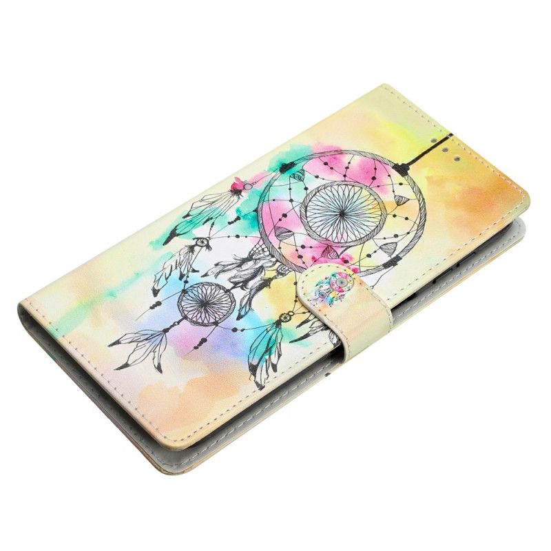 Lederhüllen Xiaomi 15t Pro Handyhülle Aquarell-traumfänger