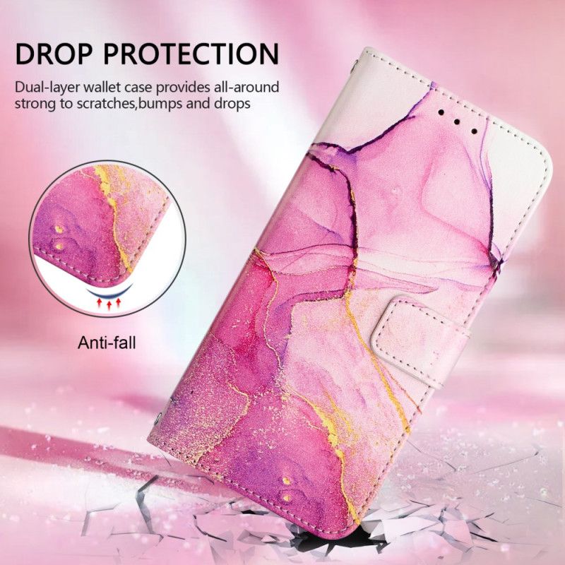 Lederhüllen Xiaomi 15t Pro Handyhülle Marmor-armband