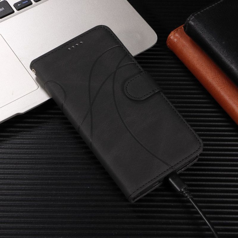 Lederhüllen Xiaomi 15t Pro Wellenmuster