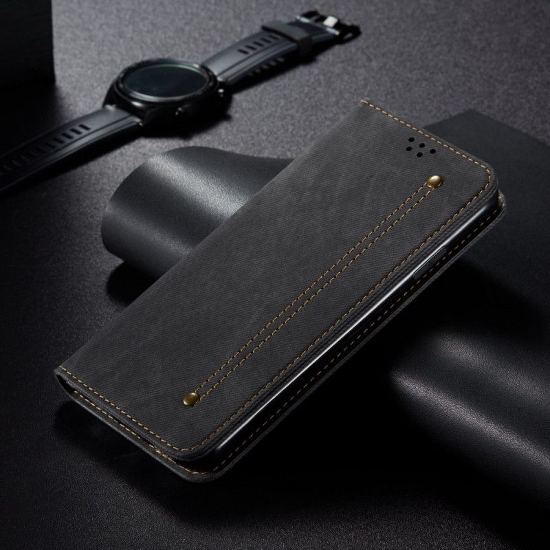 Flip Case Oppo Find X8 Pro Handyhülle Denim-stoff