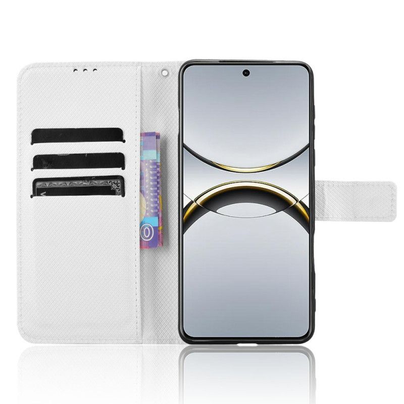 Lederhüllen Für Oppo Find X8 Pro Diamantstruktur