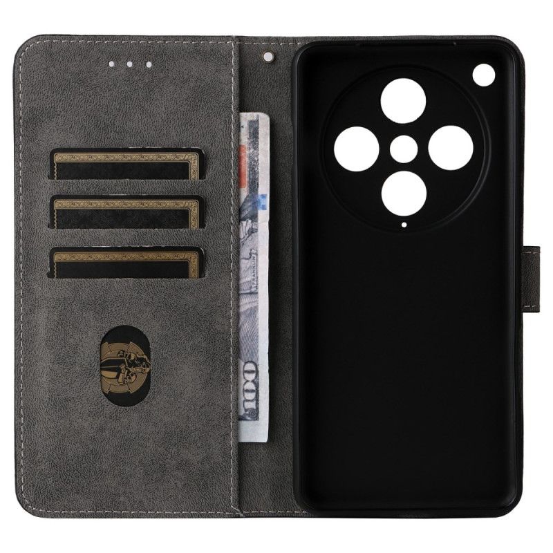 Lederhüllen Für Oppo Find X8 Pro Rfid-schutz In Wildlederoptik