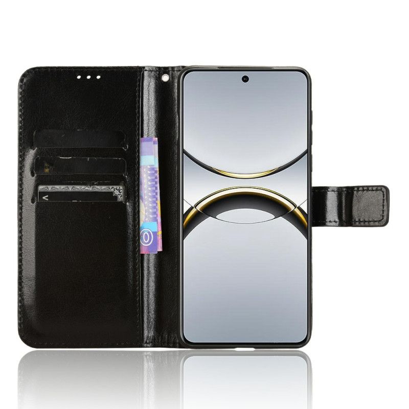 Lederhüllen Oppo Find X8 Pro Handyhülle Glitzerndes Kunstleder