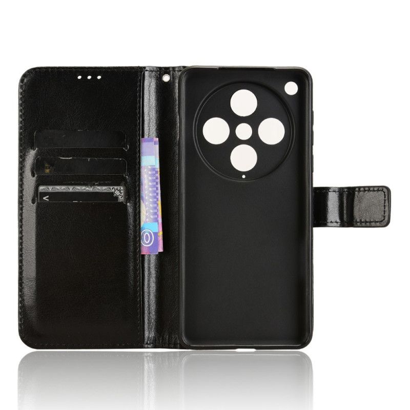 Lederhüllen Oppo Find X8 Pro Handyhülle Glitzerndes Kunstleder