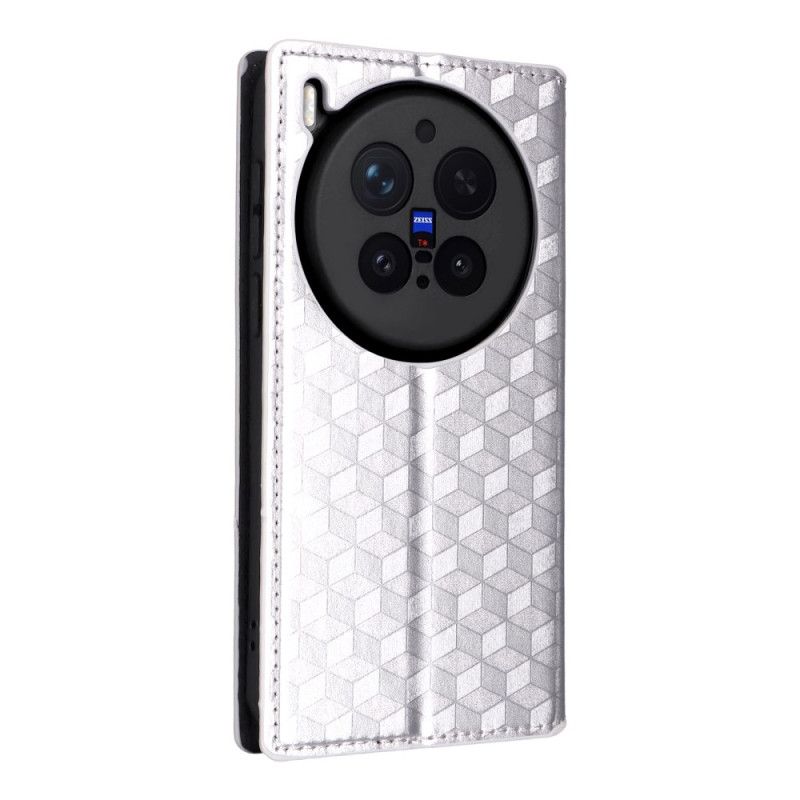 Flip Case Vivo X300 Pro Rautenmuster