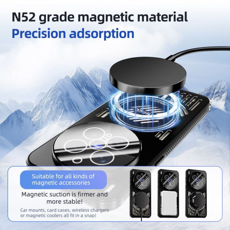 Hülle Für Vivo X300 Pro Magnetisch Mit Wärmeableitung Abeel