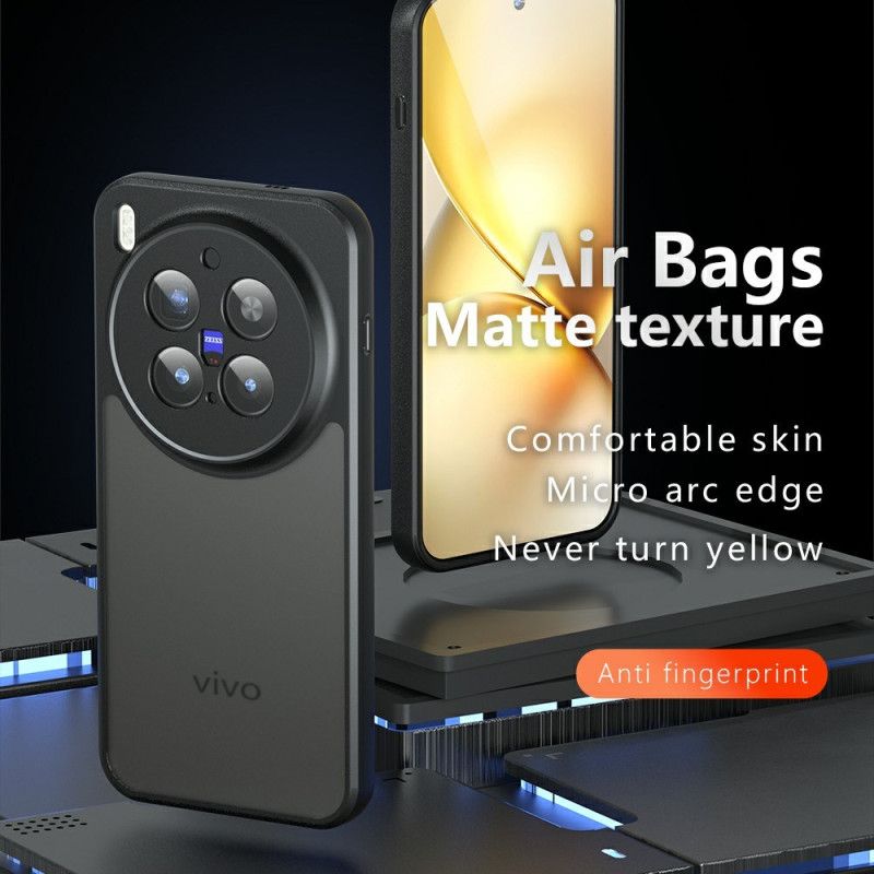 Hülle Für Vivo X300 Pro Matt-schwarz Transparent