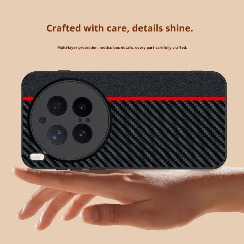 Hülle Vivo X300 Pro Handyhülle Kohlefaser