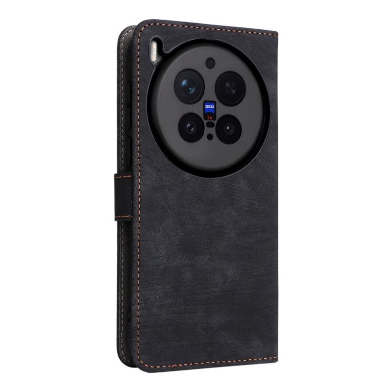 Lederhüllen Für Vivo X300 Pro Rfid-schutz In Lederoptik