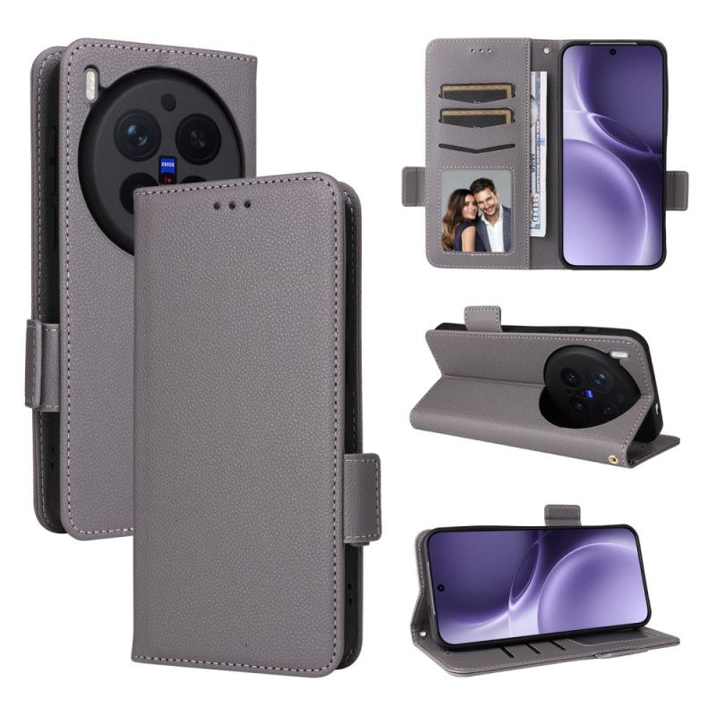 Lederhüllen Vivo X300 Pro Handyhülle Kunstleder Mit Riemen