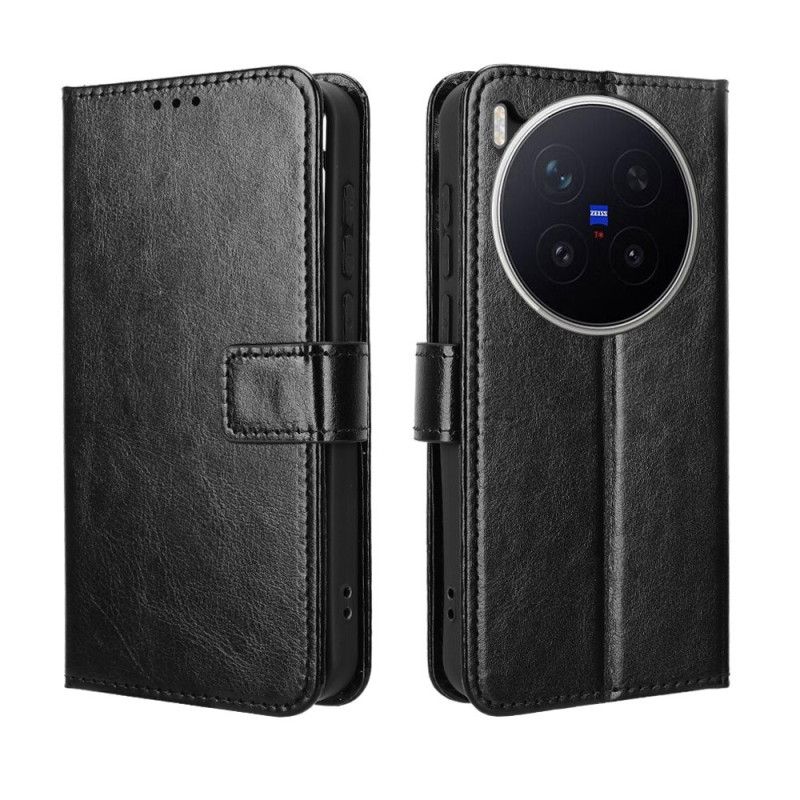 Lederhüllen Vivo X300 Pro Kunstleder Mit Glitzereffekt