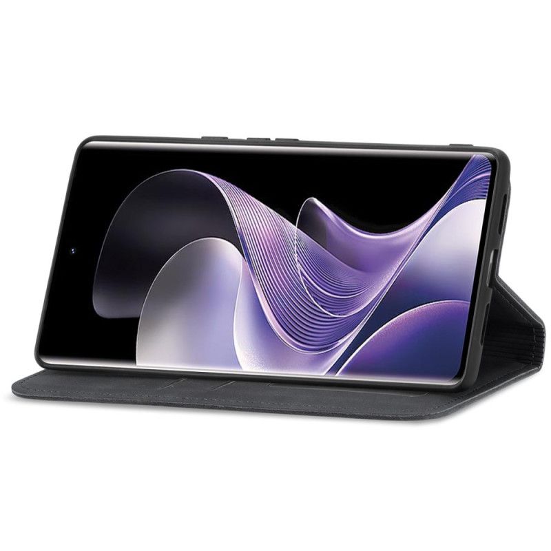 Flip Case Vivo V40 5g Handyhülle Wildlederoptik