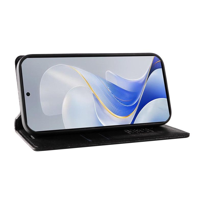 Flip Case Vivo V40 5g Vintage-effekt Yikatu