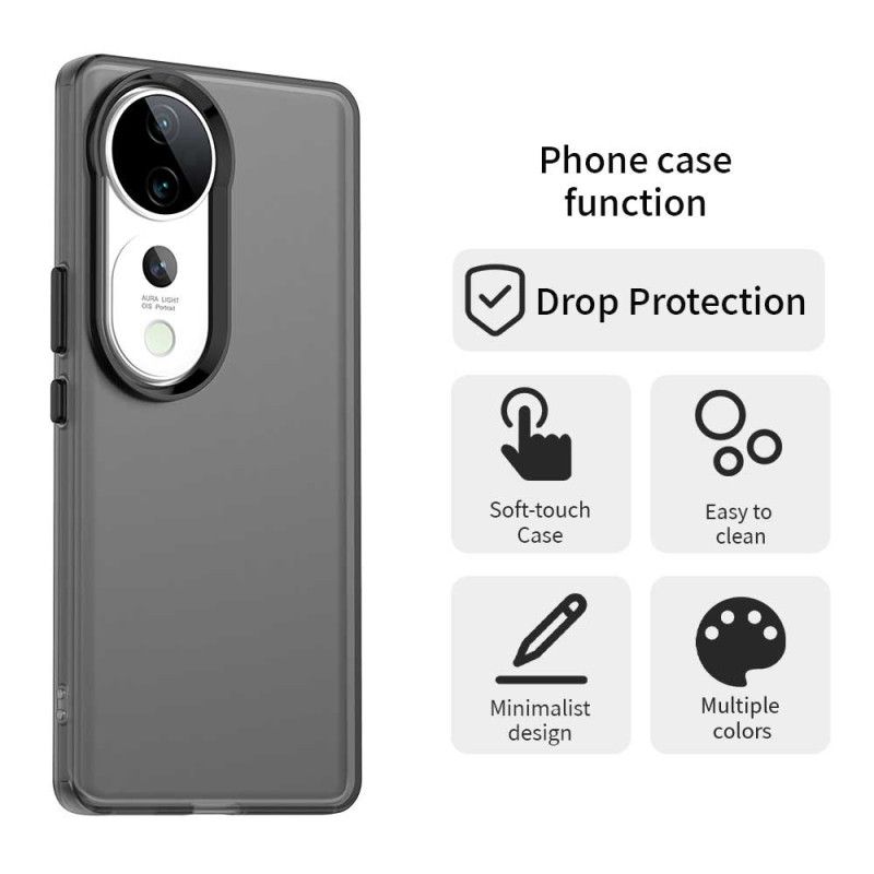 Hülle Vivo V40 5g Handyhülle Mattiert