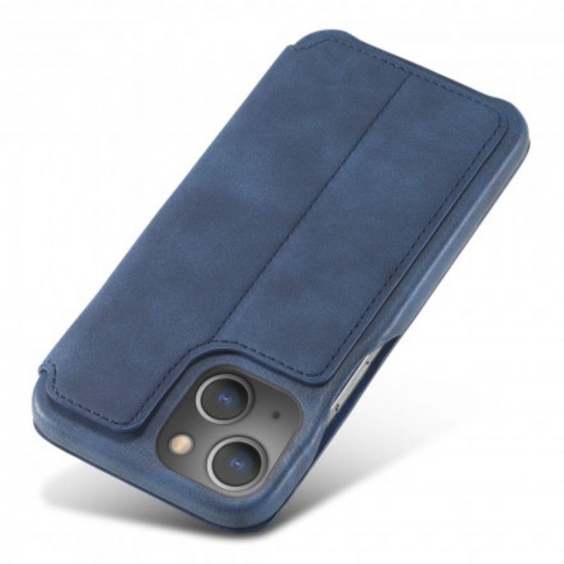 Flip Case Iphone 13 Einfacher Ledereffekt Lc.imeeke