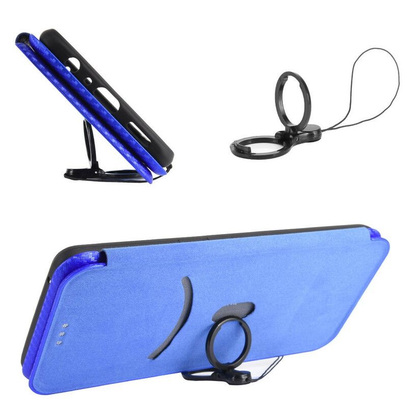 Flip Case Iphone 13 Kohlefaser