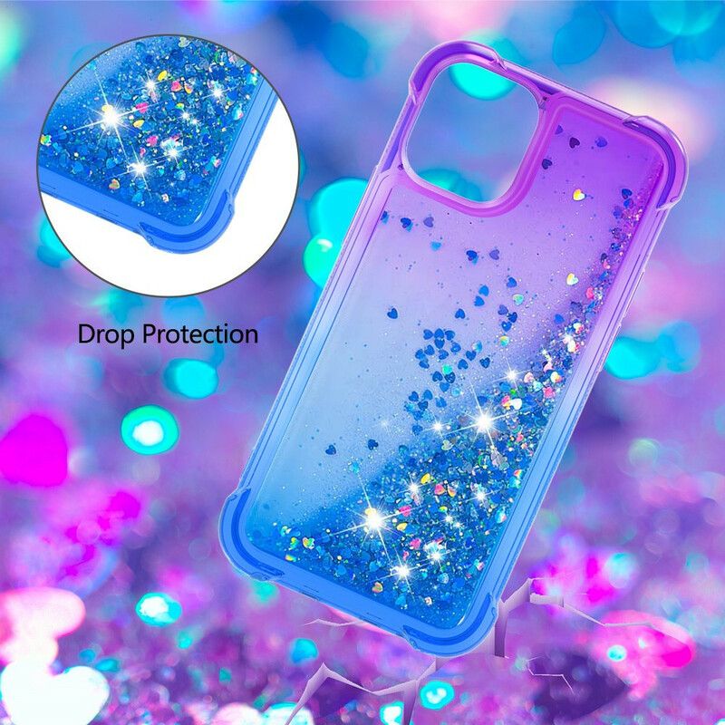 Hülle Iphone 13 Glitzerfarben