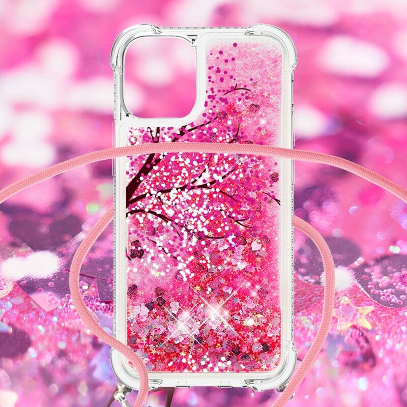 Hülle Iphone 13 Handyhülle Geschnürter Glitzerbaum