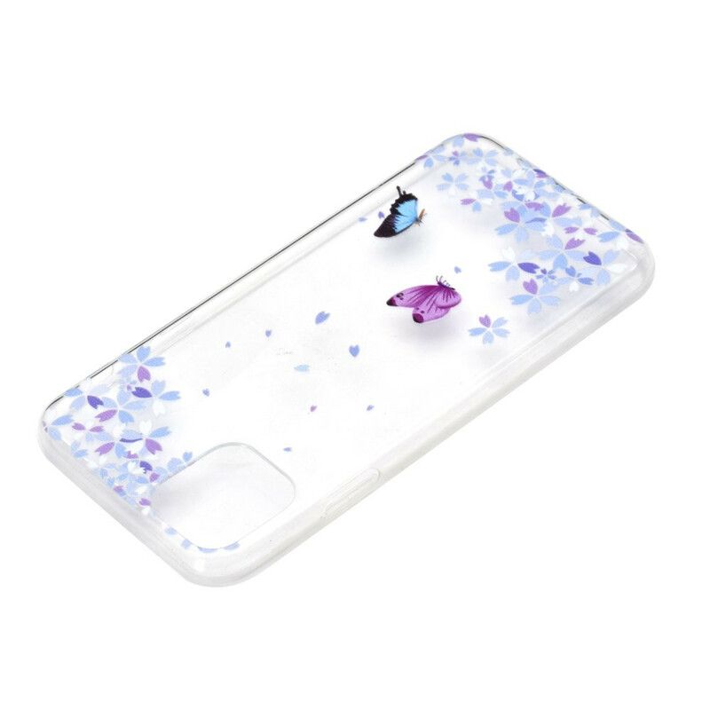 Hülle Iphone 13 Handyhülle Nahtlose Schmetterlinge Und Blumen