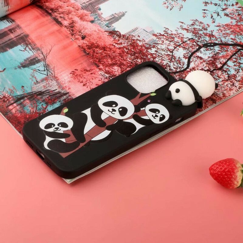 Hülle Iphone 13 Handyhülle Pandas Auf Bambus 3d