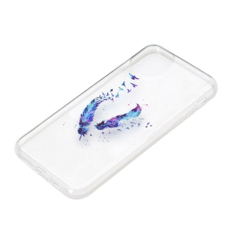 Hülle Iphone 13 Handyhülle Transparente Federn