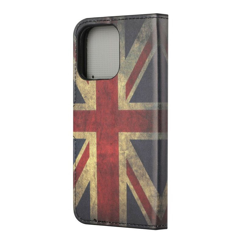 Lederhüllen Iphone 13 England-flagge