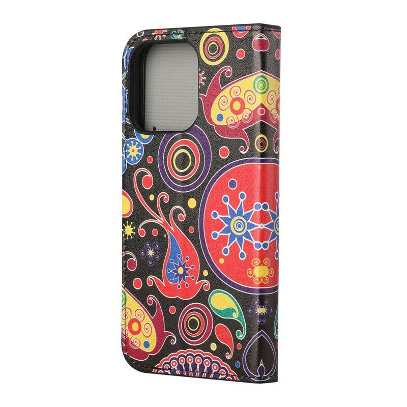 Lederhüllen Iphone 13 Handyhülle Design Galaxie