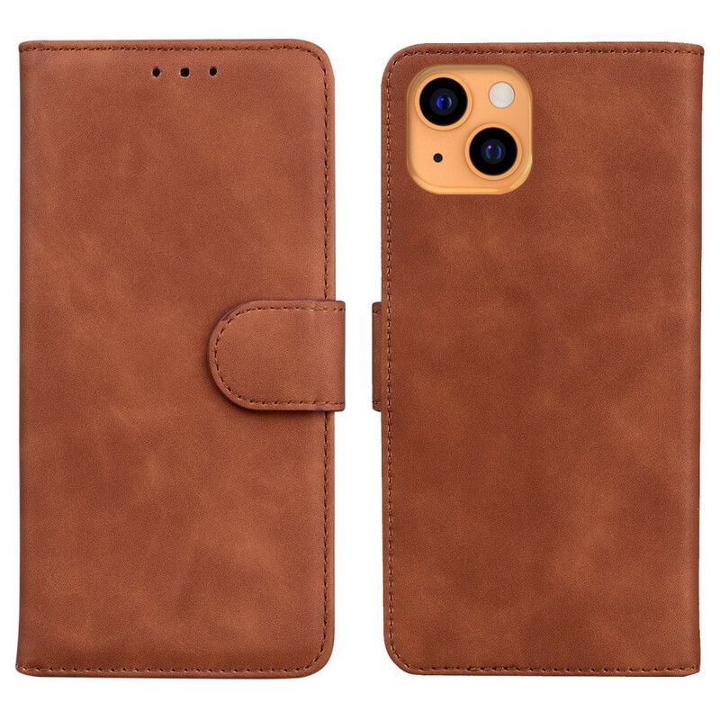 Lederhüllen Iphone 13 Handyhülle Stil Leder Couture