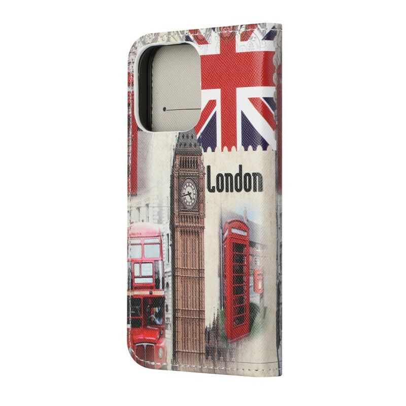 Lederhüllen Iphone 13 Londoner Leben