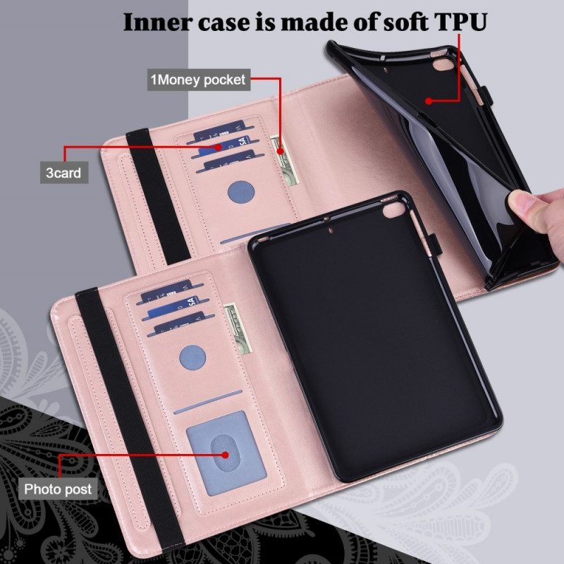 Case Für Samsung Galaxy Tab A8 (2021) Blumendesign