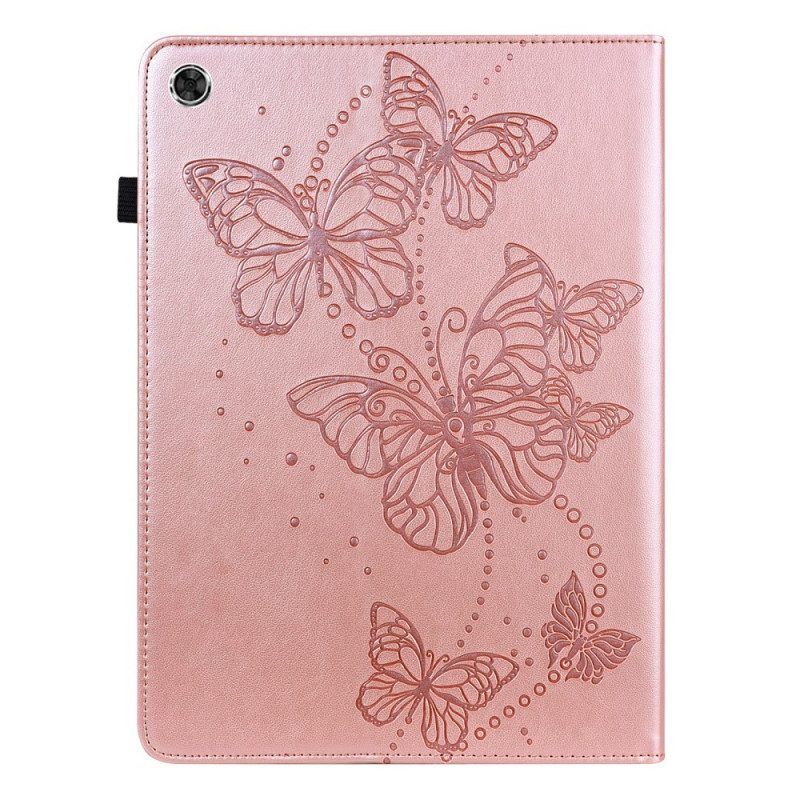 Case Für Samsung Galaxy Tab A8 (2021) Stilisierte Schmetterlinge