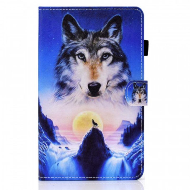 Flip Case Für Samsung Galaxy Tab A8 (2021) Bergwolf