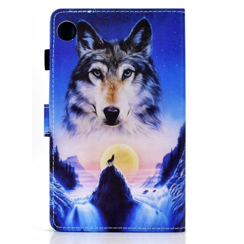 Flip Case Für Samsung Galaxy Tab A8 (2021) Bergwolf