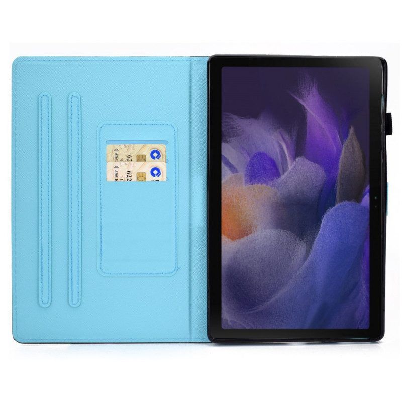 Flip Case Für Samsung Galaxy Tab A8 (2021) Bibliothek