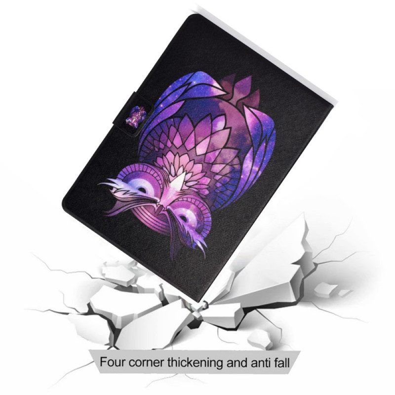 Flip Case Für Samsung Galaxy Tab A8 (2021) Eulen