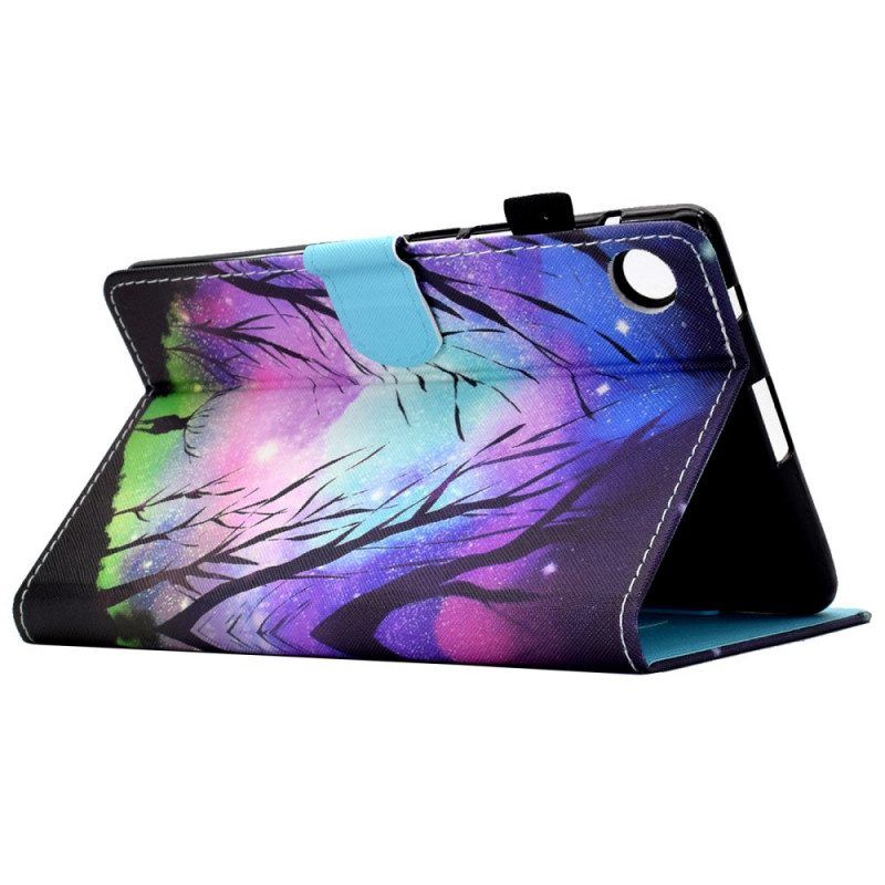 Flip Case Für Samsung Galaxy Tab A8 (2021) Nachtwald