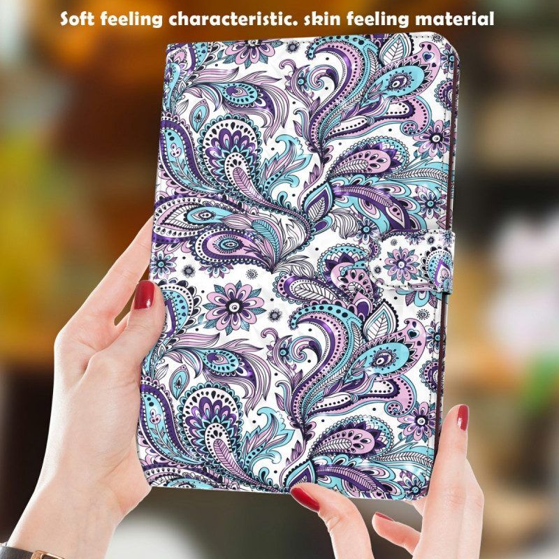 Flip Case Für Samsung Galaxy Tab A8 (2021) Paisley