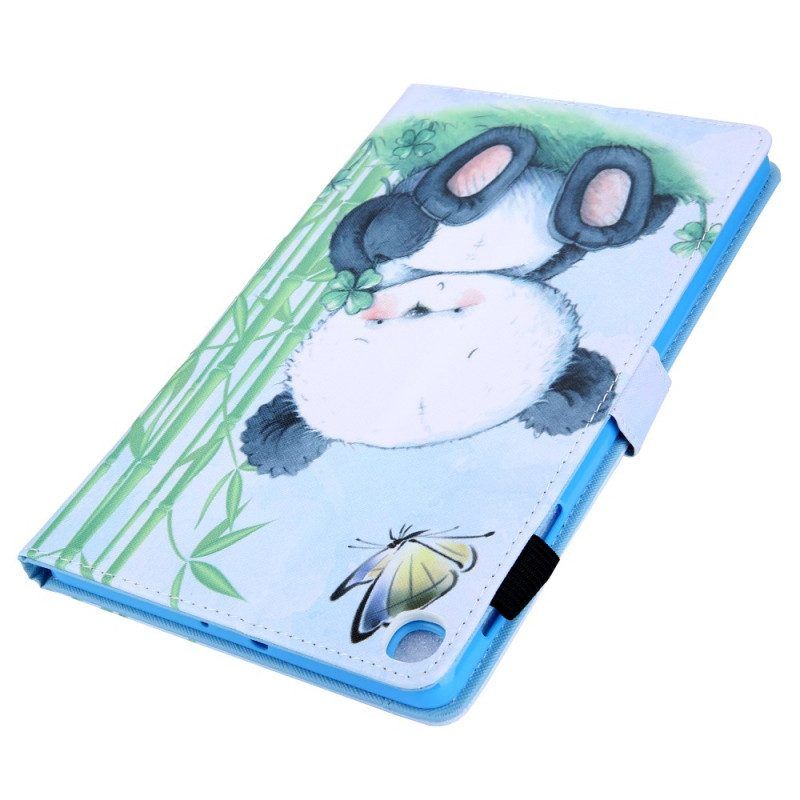 Flip Case Für Samsung Galaxy Tab A8 (2021) Panda In Der Natur