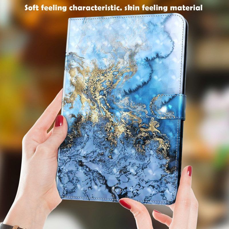 Lederhüllen Für Samsung Galaxy Tab A8 (2021) Marmor
