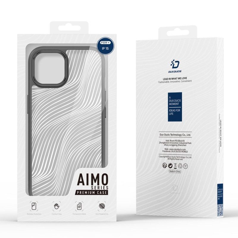 Handyhülle Für iPhone 15 Plus Aimo-serie Dux Ducis